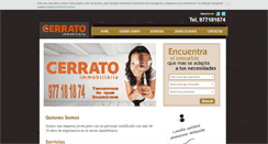 Desktop Screenshot of cerratoinmobiliaria.com